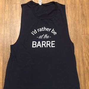 Barre tank top 📛sold!